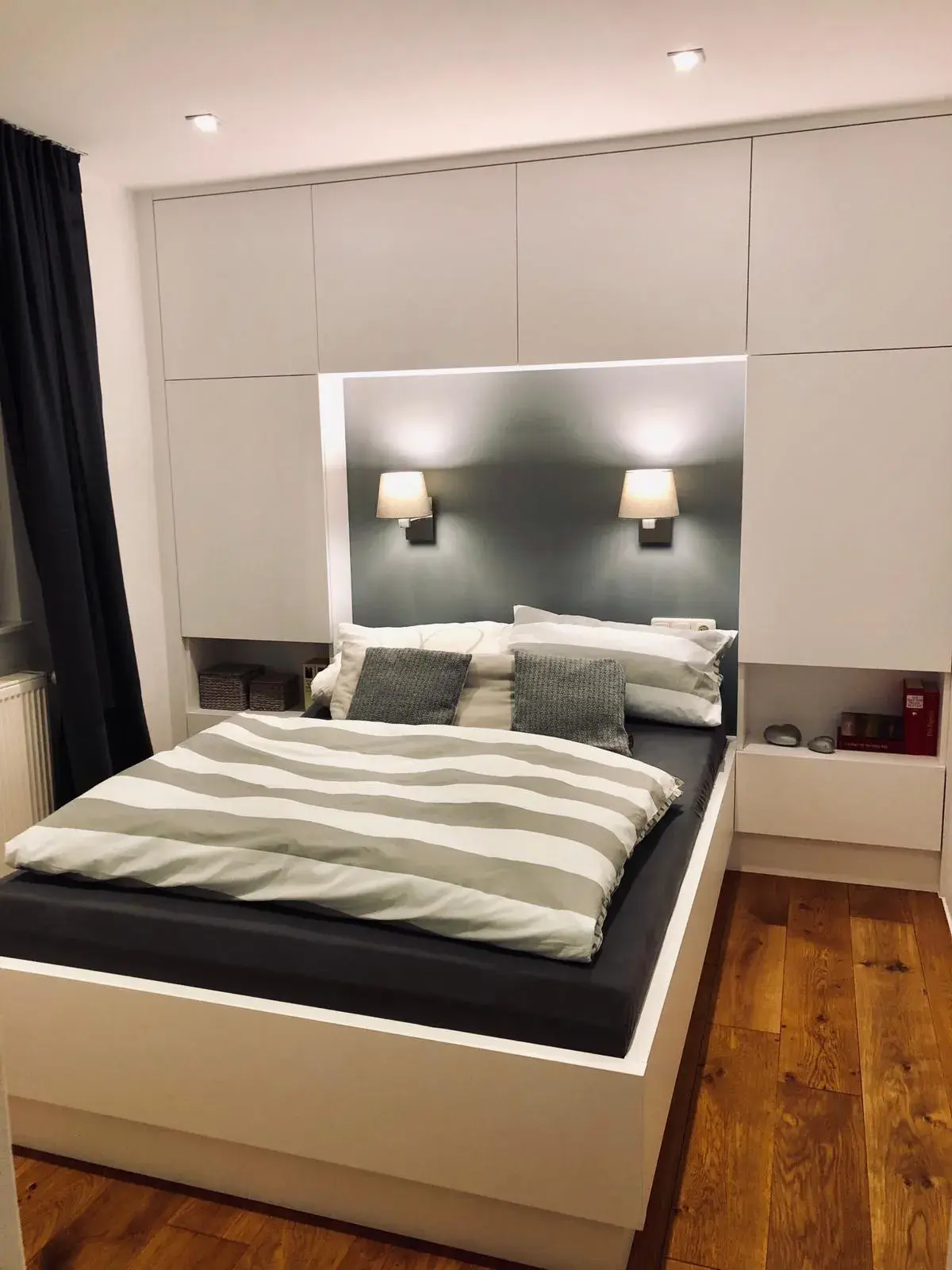 Schlafzimmer weiss matt