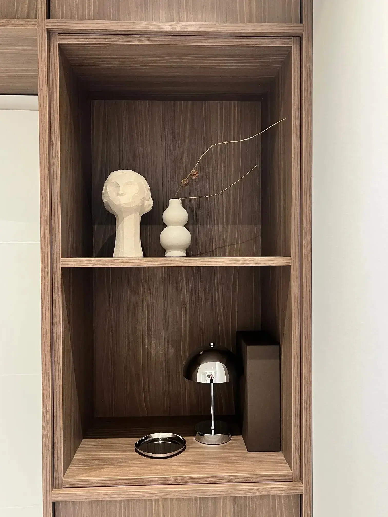 Badmöbel Nussbaum/Terrazzo